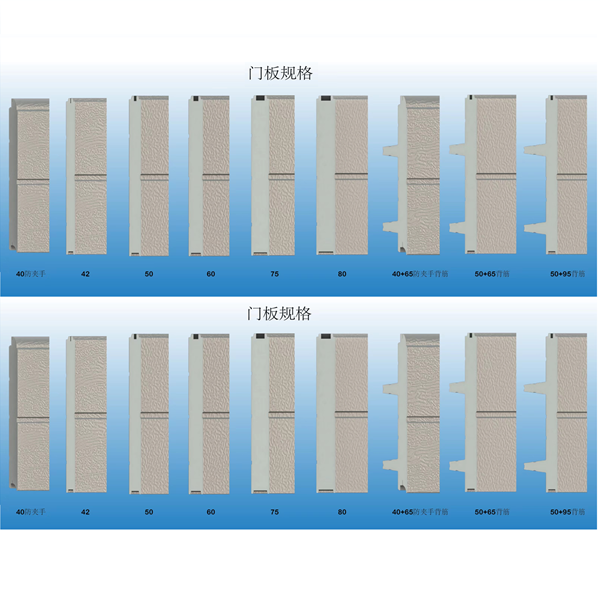 带背筋工业提升门